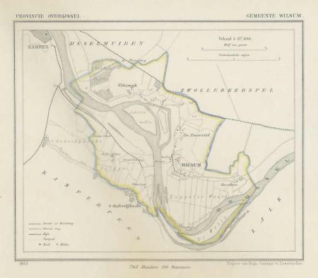 WILSUM - Kuijper / Suringar - 1865