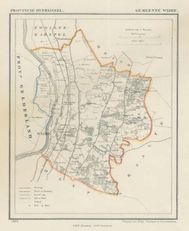 WIJHE - Kuijper / Suringar - 1865