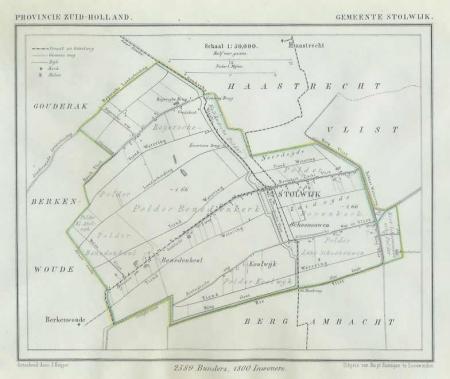 STOLWIJK - Kuijper/Suringar - ca. 1867