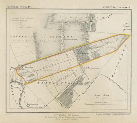 TIENHOVEN - Kuijper / Suringar - 1868
