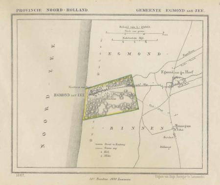 EGMOND AAN ZEE - Kuijper / Suringar - 1867