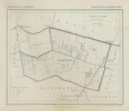 VELDHUIZEN - Kuijper / Suringar - ca. 1867