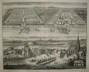 GAPINGE Gapinge, Klarenbeek en Wulpenburg - M Smallegange - 1696