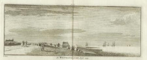 WESTKAPELLE Dijk - H Spilman - ca. 1750