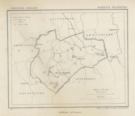 MELISKERKE - Kuijper / Suringar - 1866
