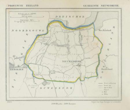 NIEUWERKERK - Kuijper / Suringar - 1865