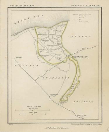NIEUWVLIET - Kuijper / Suringar - 1866