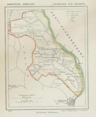 OUD - VOSMEER - Kuijper / Suringar - 1865