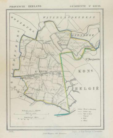 SINT KRUIS - Kuijper / Suringar - 1866