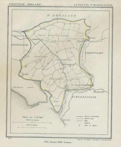 SINT MAARTENSDIJK - Kuijper / Suringar - 1866