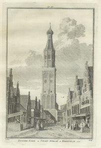 ENKHUIZEN Zuiderkerk - H Spilman - ca. 1750