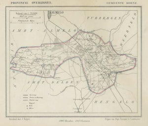 BORNE - Kuijper/Suringar - ca. 1867