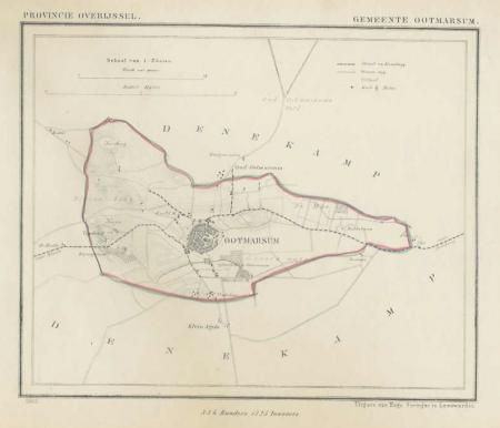 OOTMARSUM - Kuijper/Suringar - 1866