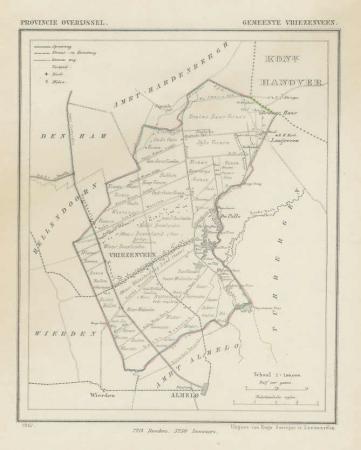VRIEZENVEEN - Kuijper/Suringar - 1867