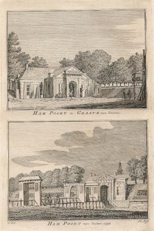 GRAVE Hampoort - H Spilman - ca. 1750