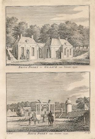 GRAVE Brugpoort - H Spilman - ca. 1750