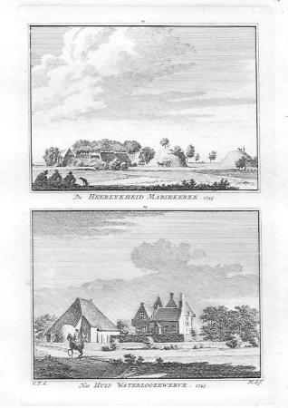 MELISKERKE Mariekerke - H Spilman - ca. 1750