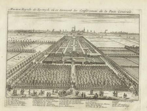RIJSWIJK Het Huis te Rijswijk - P de la Feuille - 1706