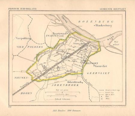 HEENVLIET - Kuijper / Suringar - 1867