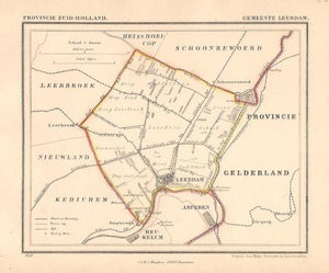 LEERDAM - J Kuijper / H Suringar - 1866