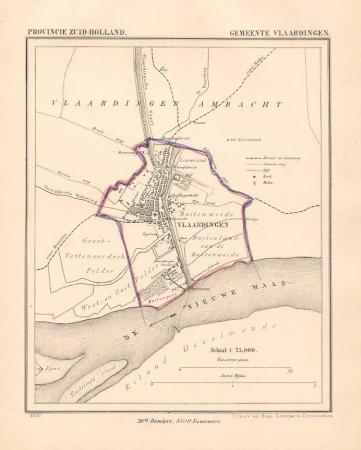 VLAARDINGEN - Kuijper / Suringar - 1867