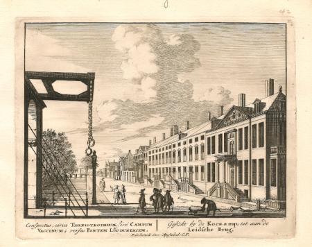 DEN HAAG ('s Gravenhage)Koekamp, Leidsche Brug - P Schenk - ca. 1705