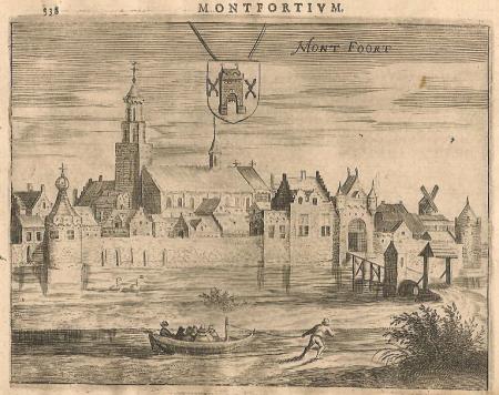 MONTFOORT Profielgezicht - J Jansz / L Guicciardini - 1616