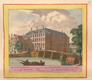 AMSTERDAM Diakenweeshuis - P Schenk - ca. 1708