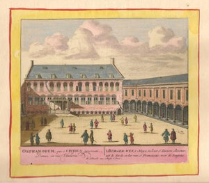 AMSTERDAM Burgerweeshuis jongens Amsterdams Museum - P Schenk - ca. 1708