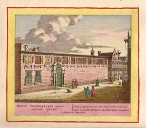 AMSTERDAM Vrouwentuchthuis (Sint Ursula klooster) - P Schenk - ca. 1708