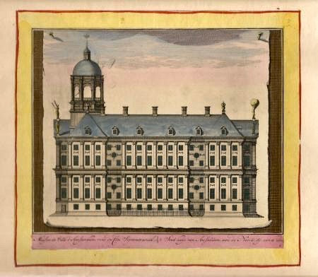 AMSTERDAM Stadhuis - P Schenk - ca. 1708
