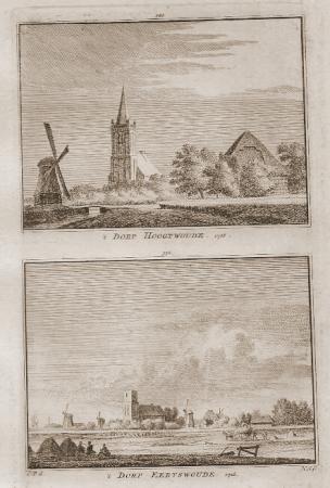 HOOGWOUD EERTSWOUDE - H Spilman - ca. 1750