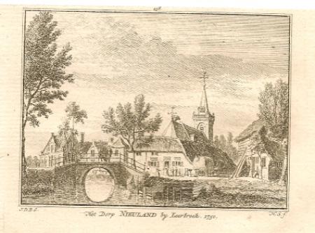 NIEUWLAND - H Spilman - ca. 1750