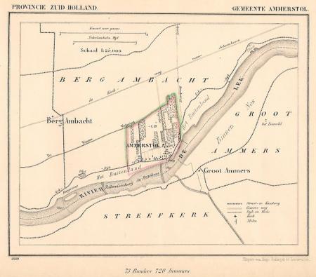 AMMERSTOL - Kuijper/Suringar - 1869