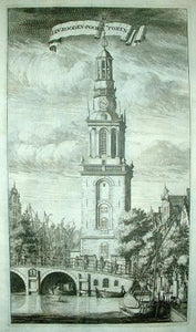 AMSTERDAM Jan Rodenpoortstoren - C Commelin - 1693