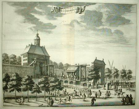 AMSTERDAM Utrechtse poort - C Commelin - 1693