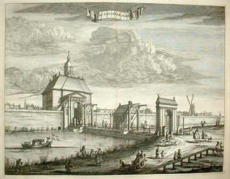 AMSTERDAM Weesperpoort - C Commelin - 1693