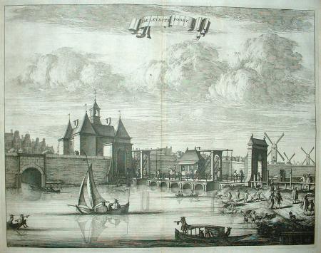 AMSTERDAM Leidsepoort - C Commelin - 1693