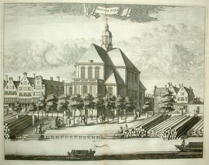 AMSTERDAM Oosterkerk - C Commelin - 1693
