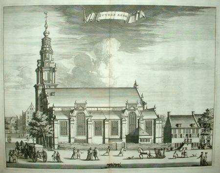 AMSTERDAM Zuiderkerk - C Commelin - 1693