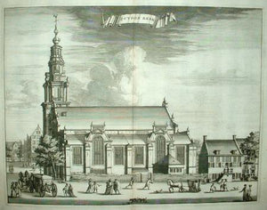 AMSTERDAM Zuiderkerk - C Commelin - 1693