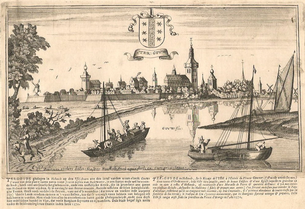 GOUDA Profielgezicht - J Peeters en C Bouttats - 1674