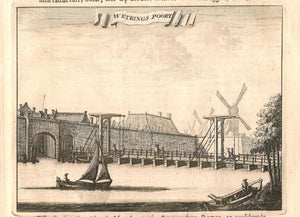 AMSTERDAM Weteringspoort - C Commelin - 1693