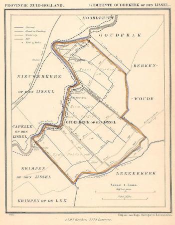 OUDERKERK AAN DEN IJSSEL - Kuijper / Suringar - 1867