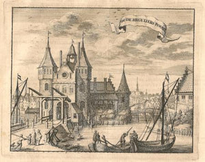AMSTERDAM Oude Regulierspoort - C Commelin - 1693