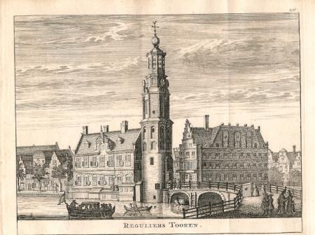 AMSTERDAM Munttoren - Erven J Ratelband - 1737