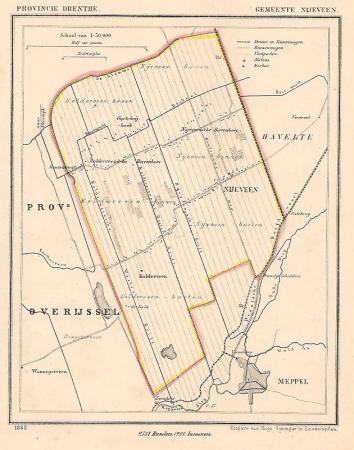 NIJEVEEN - Kuijper/Suringar - 1865