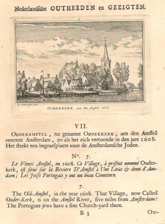 OUDERKERK AAN DE AMSTEL - A Rademaker - 1725