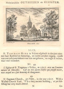 VELSEN in 1617 - A Rademaker - 1725