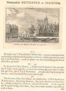 AMSTERDAM Nieuwe eiland - A Rademaker - 1725